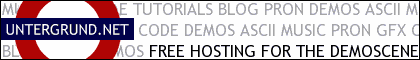 untergrund.net - Free hosting for the demoscene